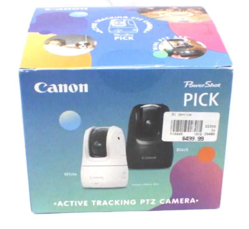 Canon PowerShot Pick, Active Tracking PTZ Camera (Black) - Built-in Wi-Fi, USB-C