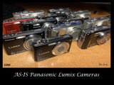 Many AS-IS Panasonic Lumix Cameras, DMC-TZ5, DMX-FH20, DMC-ZS8 (hi2u) 2260