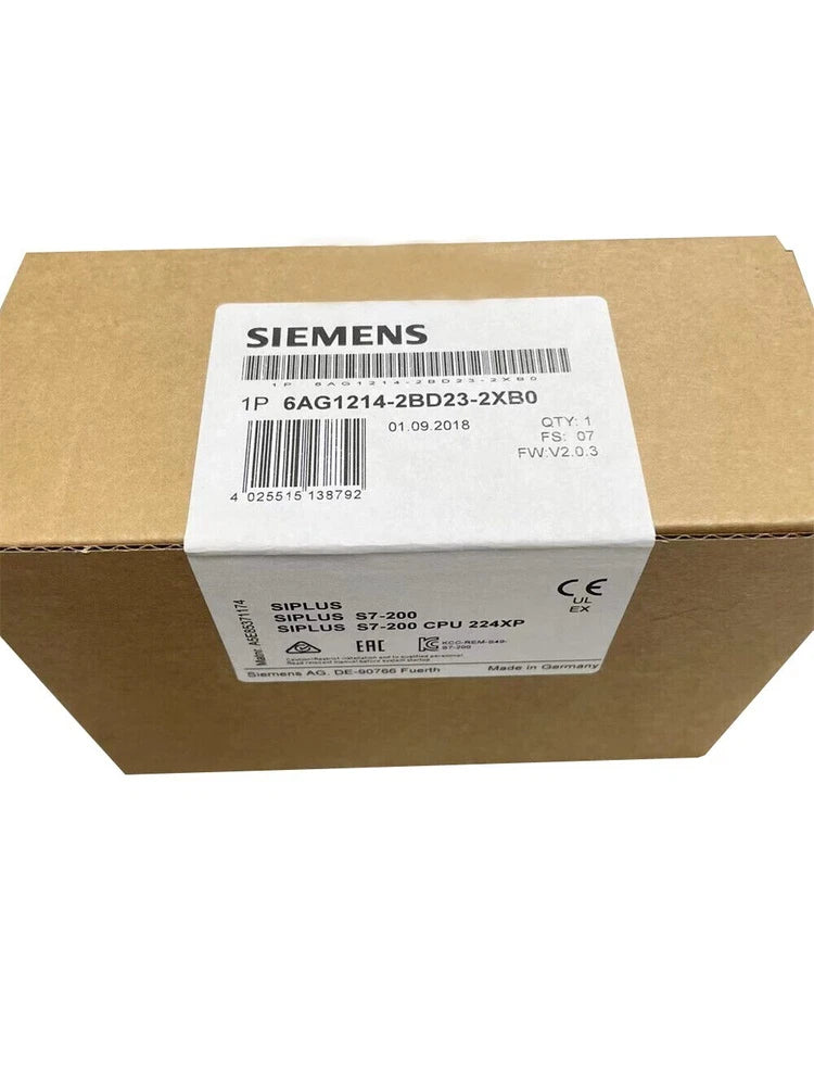 6AG1214-2BD23-2XB0 New Siemens S7-200 CPU 224XP PLC Module 6AG1214-2BD23-2XB0