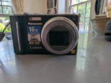Vintage Panasonic Lumix DMC-ZS5 Digital Camera - Leica Lens, CCD Sensor - extras