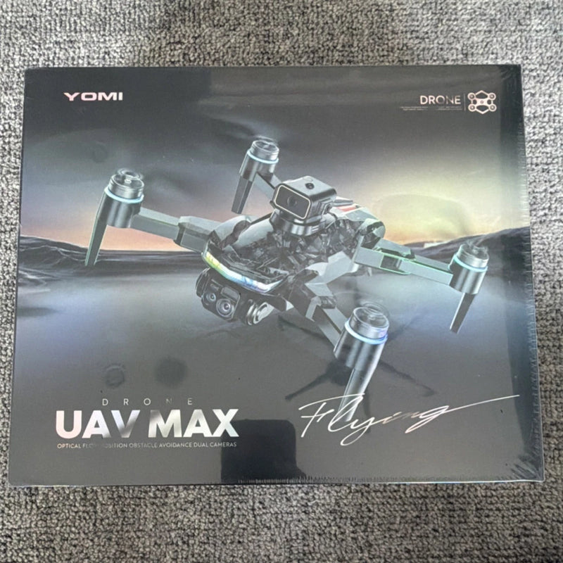 YOMI UAV MAX quadcopter drone box with four-rotor artwork