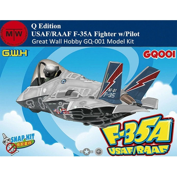 Great Wall hobby #GQ001 F-35A USAF/RAAF