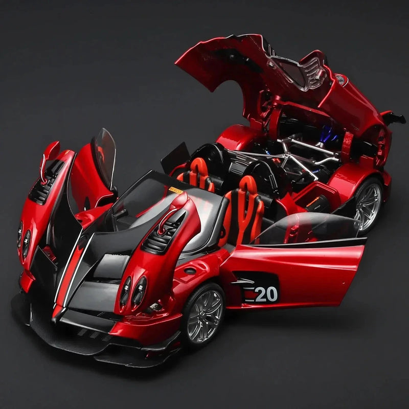 1:18 Pagani Huayra BC Diecast Model Car - Alloy, Openable Doors, Gift Box Gift
