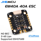 JHEMCU EM40A 40A brushless ESC circuit board with gold connectors