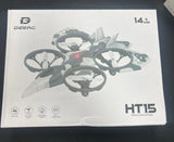 Deerc HT15 DualMode RC Drone for Kids, Air & Land Mini Drone Helicopter Toy/u