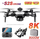 ?S2S Mini Drone 8K HD Dual Camera Brushless Motor Quadcopter Obstacle Avoidance