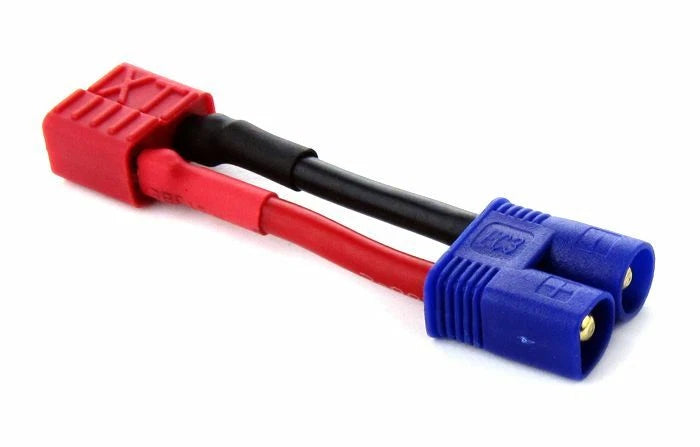 Deans Style Female to EC3 Male (~5cm) adapter jumper FREE US SHIP Battery
