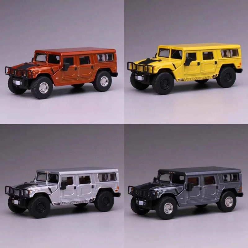596 Model 1:64 H1 Alloy car Model Collectible Ornament Toy Gift