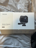 WOLFANG Action Camera 4K 24MP WiFi GA200, 40M Waterproof Underwater Camera
