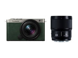Panasonic LUMIX S9 W Kit 18-40mm+50mm Dark Silver x Dark Olive Leather