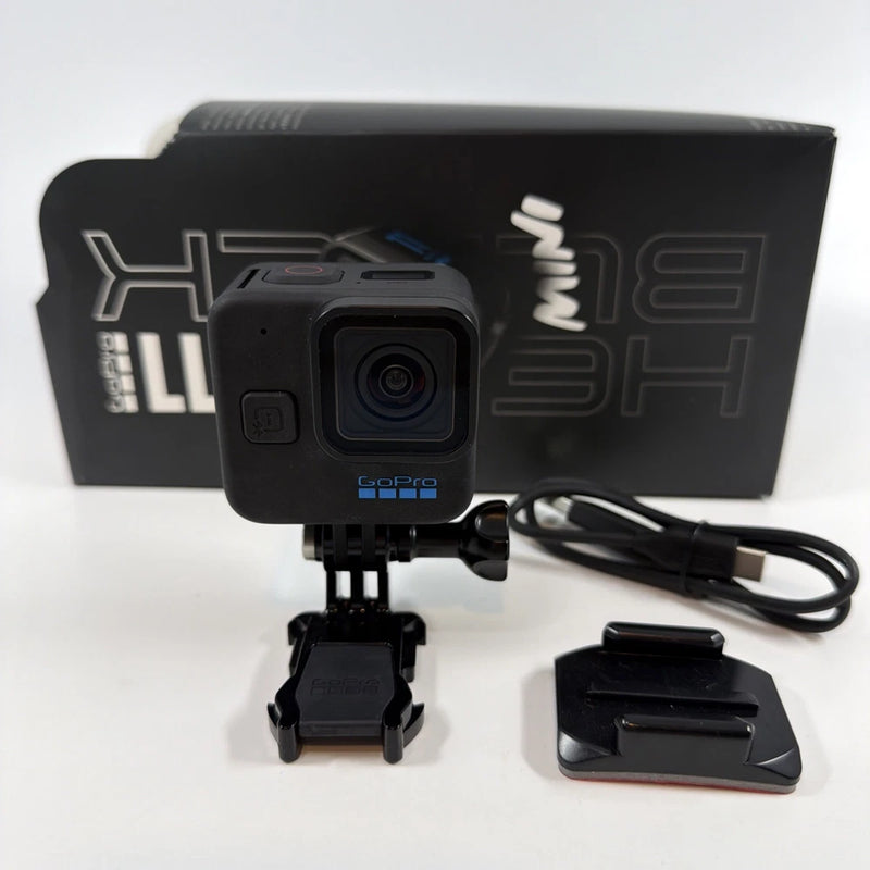 GoPro HERO11 Black Mini Action Camera 24.7MP Waterproof w/ Mount And Cable