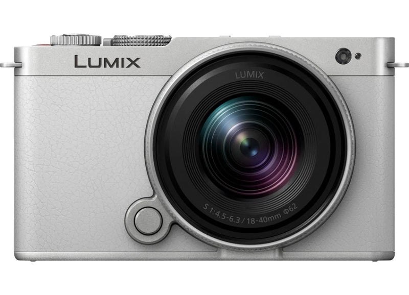 Panasonic LUMIX S9 N Kit 18-40mm Light Silver x Smoky White Leather