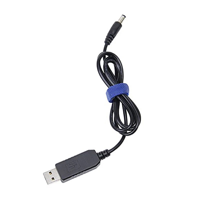 USB to DC Convert Cable 5V to 9V Voltage Step- Cable 5.5x2.1mm DC Male 1M  U2G3