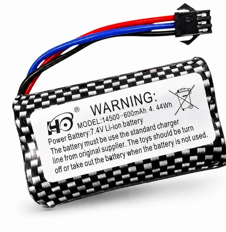Replacment 7.4V 600mah Li-ion Battery For RC Turbo Xtreme Metal Buggy RC Car Battery