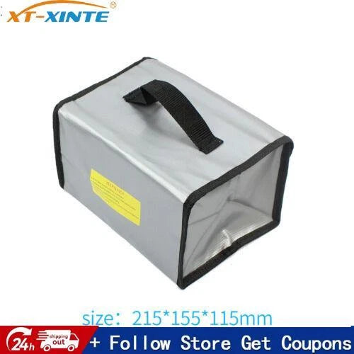 JMT Fireproof RC LiPo Battery Explosion-Proof Safety Bag Safe Guard Charge Sack