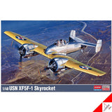 Academy 1/48 USN XF5F-1 Skyrocket Aircraft Hobby Plastic Hobby Model Kit #12363