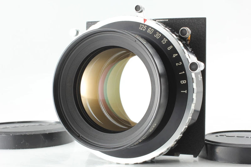 Fuji Fujinon W 300mm f5.6 Copal Large Format Lens + Front & Rear Caps Lens Board