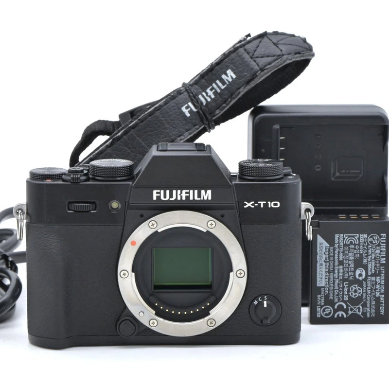 Fujifilm X-T10 Mirrorless Digital Camera 16MP Black  [Top Mint] US Stock
