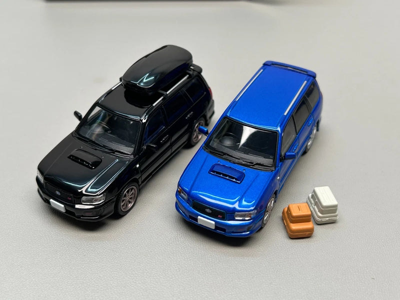 Model 1:64 Scale Subaru Forester SG9 Sti Diecast Model Car --Two color choices