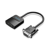 VENTION VGA IN TO HDMI OUT With AUDIO MICRO USB POWER INPUT 0.15M ACNBB