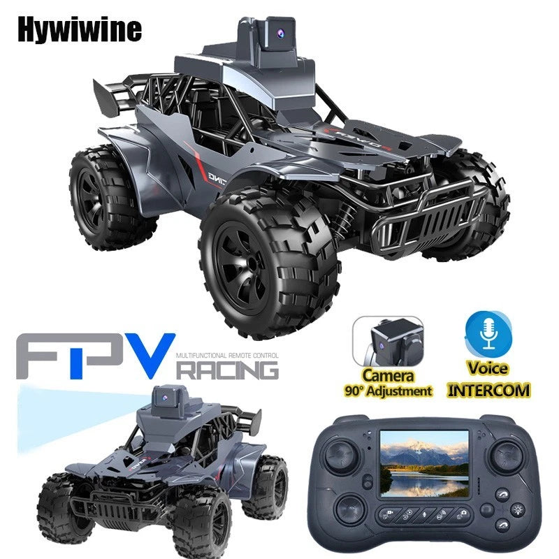 Auto Telecomandata FPV in Acciaio Antiurto con Videocamera Doppia Batteria SUV