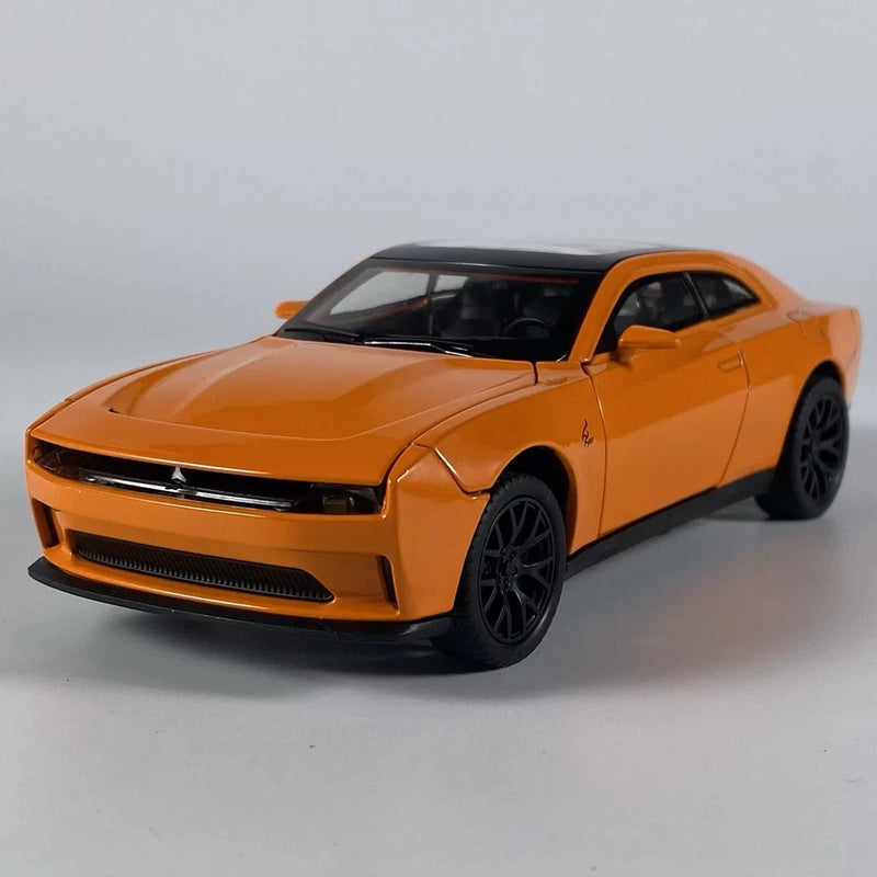 1:32 Dodge Charger Daytona SRT EV Diecast Model Car w/Sound Light Toy