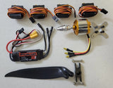VP-HC GRUNAU BABY and SB-98 R/C LASER CUT KITS-POWER PACK