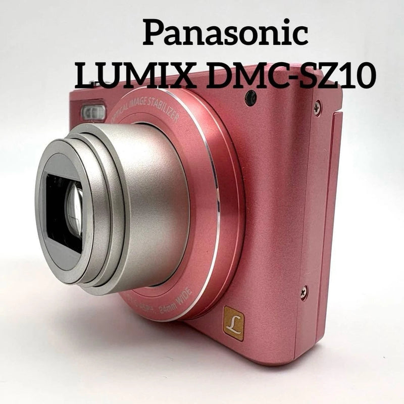 Panasonic LUMIX DMC-SZ10 Pink Compact Digital Camera with Accessories