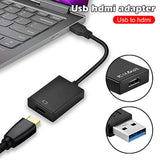 Adapter for USB to HDMI Audio Video, Graphics Cable HD 1080P, PC, Laptop, HDTV