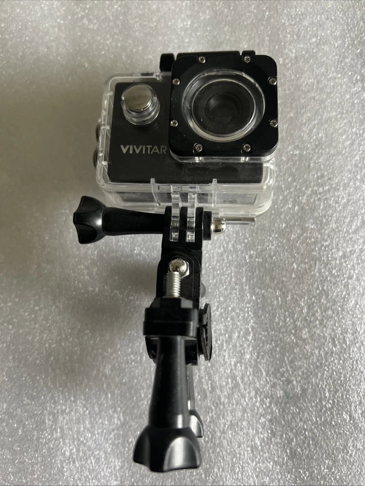 Vivitar DVR781HDN HD Action Video Camera Waterproof Case Compact Camcorder Teste