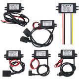 DC-DC 12V To 5V Converter Step Down Module USB Output Power Adapter USA