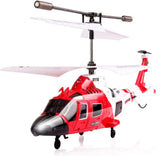 Coast Guard Rescue Helicopter RC Flight Infrared 3CH Gyro Marine Aircraft Mod...