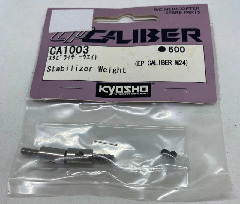 KYOSHO EP Caliber M24 CA1003 Stabilizer Weight R/C Helicopter Parts