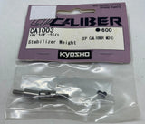 KYOSHO EP Caliber M24 CA1003 Stabilizer Weight R/C Helicopter Parts