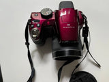 Fujifilm Finepix Series S3200 24X Wide 24mm MP 14-Red color
