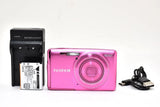 Fujifilm FinePix JX700 Pink 16MP Compact Digital Camera [EXC++] From Japan E3159