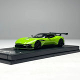 Fine Works 1/64 Scale Aston Martin Vulcan Open Hood Diecast Alloy Model Car Gift