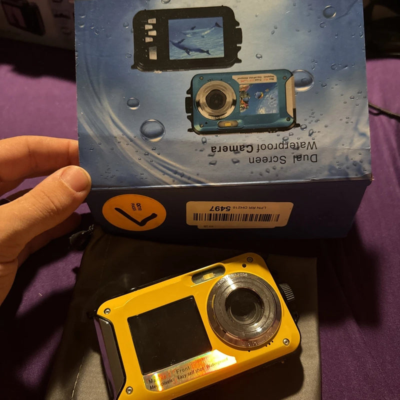Duel Screen Waterproof Camera