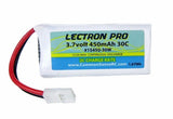 Lectron 30C 450mAh 3.7V Lipo Pack w/ Walkera Connector: Dromida Kodo & Hubsan X4