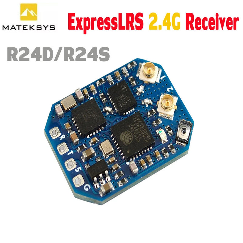MATEK Mateksys ExpressLRS 2.4GHz ELRS-R24-D Nano Receiver for Drones