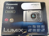 Panasonic Lumix DMC-TZ8 Fotocamera Digitale Compatta Macchina Fotografica Nero
