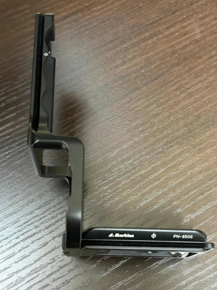 Marquis PN-850G black L-plate bracket for Nikon camera body