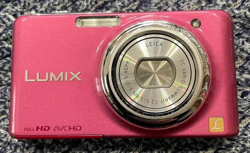 Lumix Compact Digital Camera Pink Leica Lens Full HD From Japan