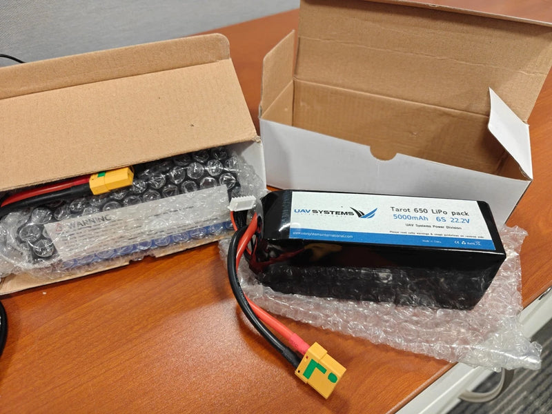 UAV systems 6S 22.2V 5000mAh 100C Hard Case Lipo Battery w/ XT90 Connector Battery