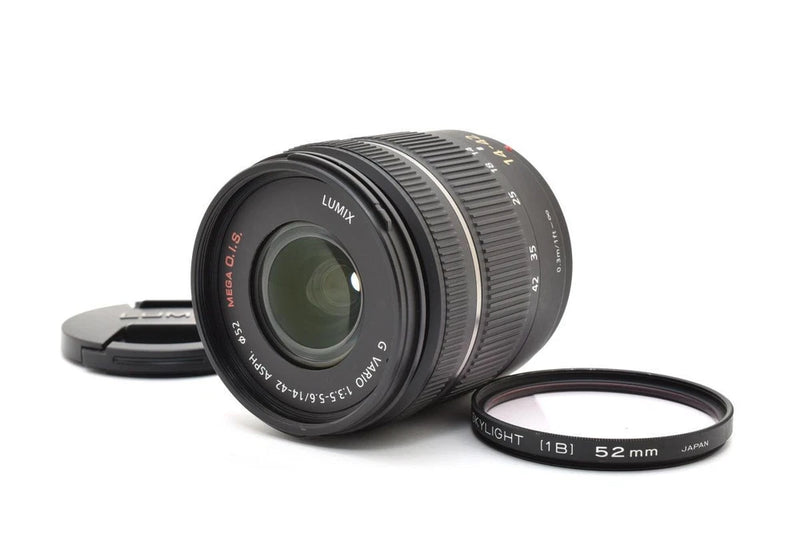 Excellent Condition Panasonic LUMIX G VARIO 14-42 F3.5-5.6 ASPH. With MEGA OIS