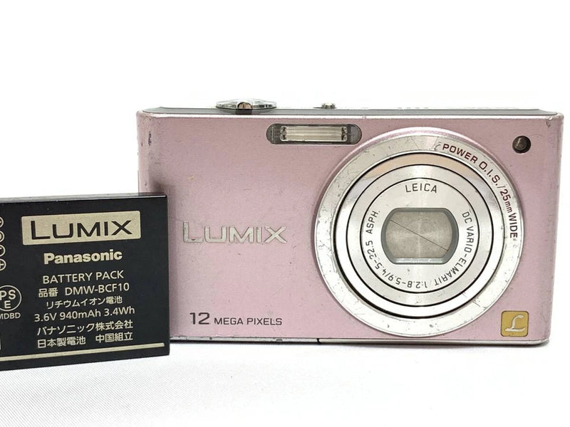 Working Panasonic Panasonic LUMIX DMC-FX60 Pink @6617