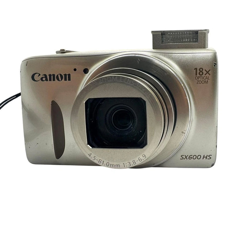 Canon PowerShot SX600HS Compact Digital Camera Tested Great Condition