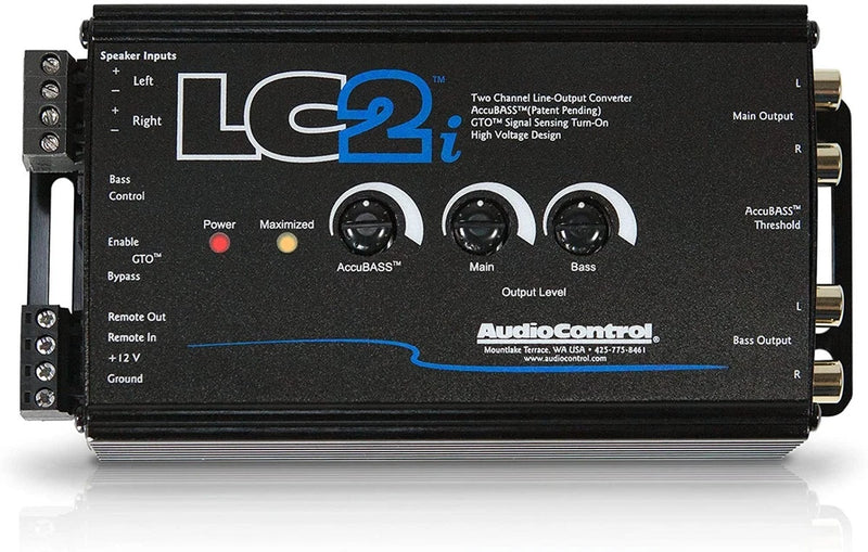 AudioControl LC2i 2-channel line output converter for adding amps to your