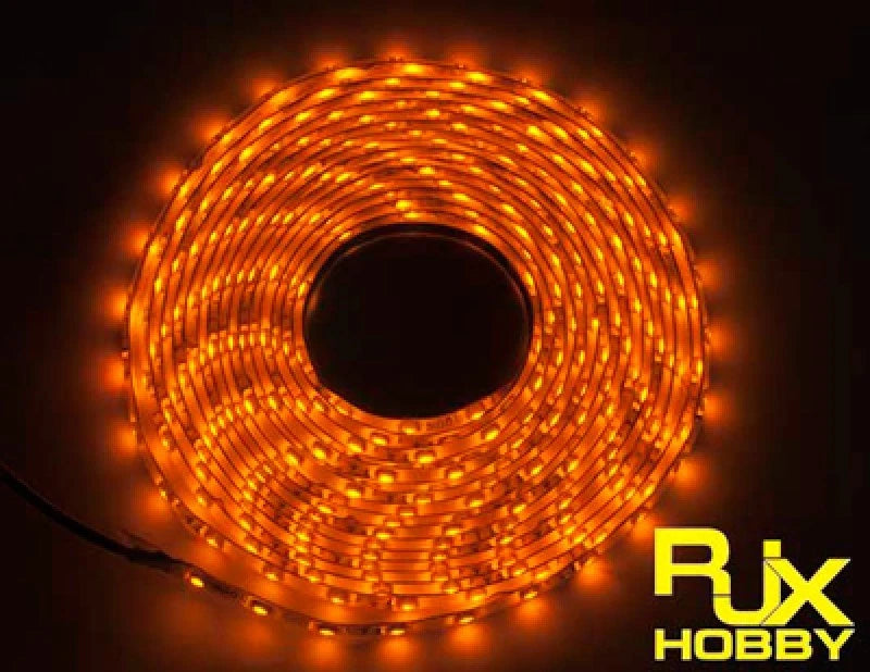 RJX Night Flight LED Wire 1M Yellow for FPV For RC Airplane Helicopter Drones