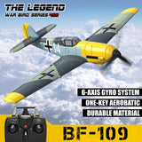 Volantexrc BF109 Fighter 2.4G 4CH RC Airplane Fixed Wing 6Axis Gyro Aerobatic
